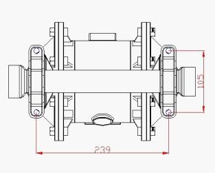 QBY3第三代气动隔膜泵外形安装尺寸